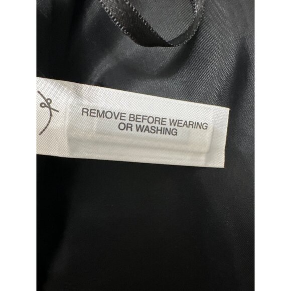 Ann Taylor LOFT Black Leather Skirt Above the Knee Size 10 - Picture 14 of 14